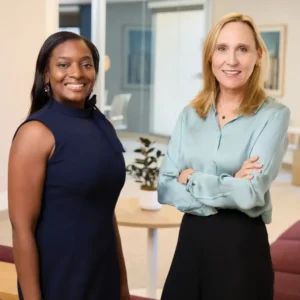 April Housing's Percia Bell and Alice Carr